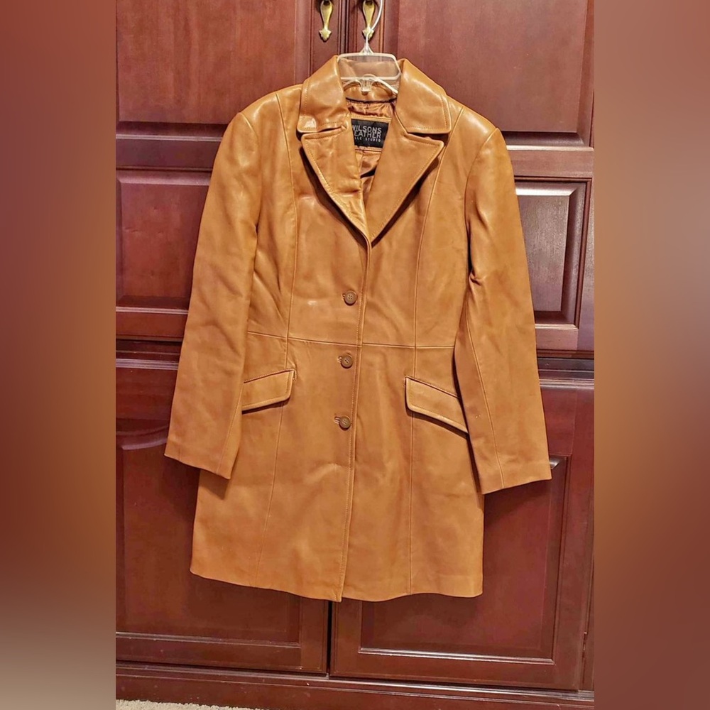 Women’s Wilson leather coat size M